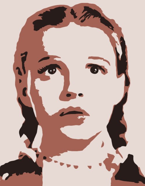 Stencil of Dorothy