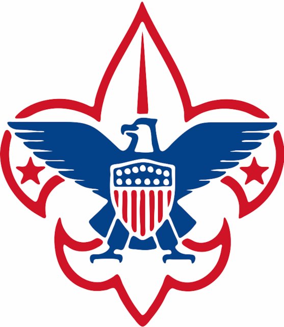 Stencil of Boy Scouts of America