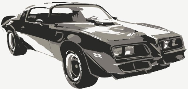 Stencil of Trans Am