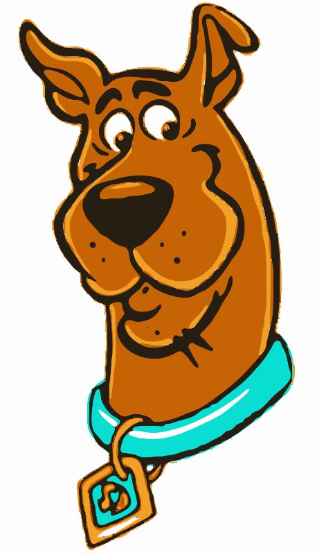 Scooby Doo Stencil In 5 Layers