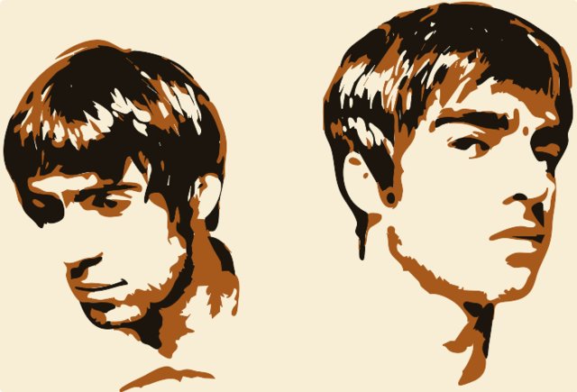 Stencil of Oasis