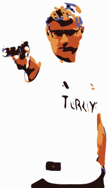 Stencil of Yusuf Dikec