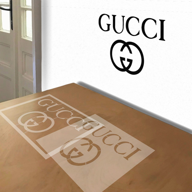 gucci stencils  digital download