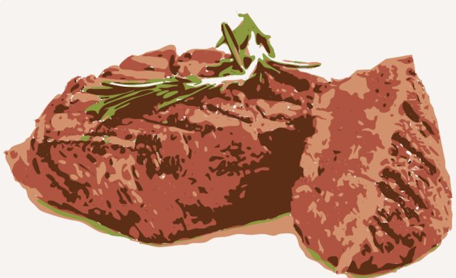 Stencil of Steak