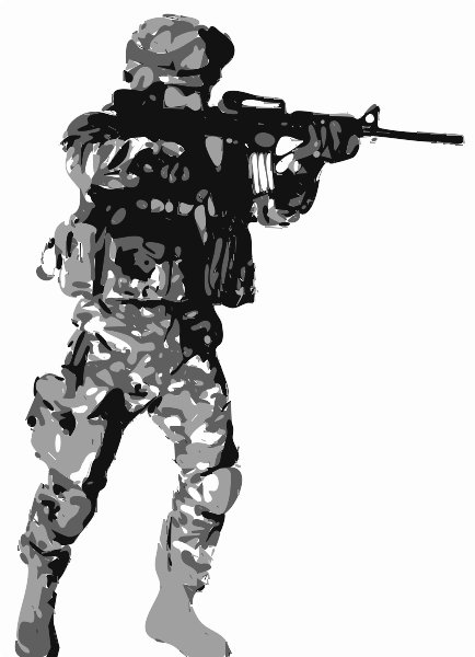 sniper rifle stencil