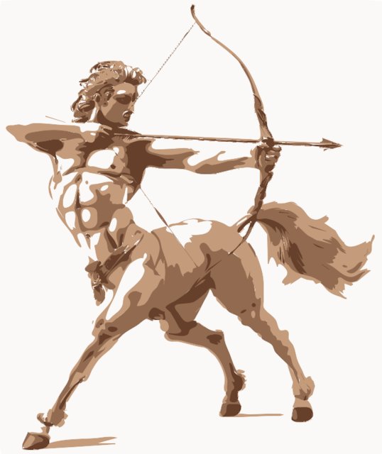 Stencil of Sagittarius