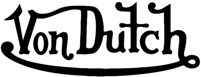 Stencil of Von Dutch