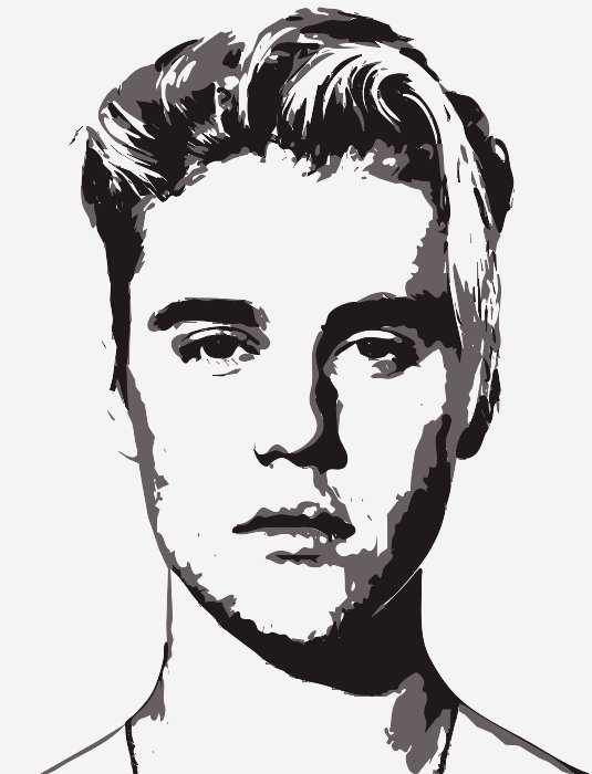 How to Draw Justin Bieber with Sunglasses (Musicians) Step by Step |  DrawingTutorials101.com