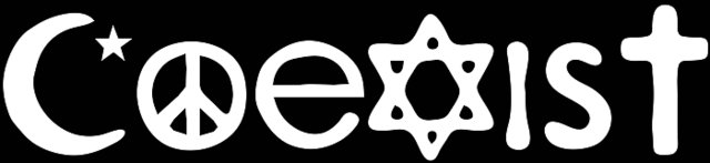 Stencil of Coexist